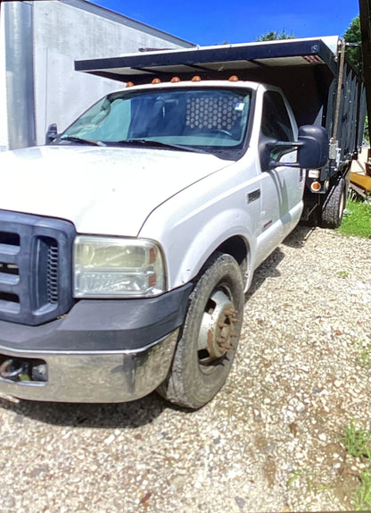 2007 Ford F350 6.0L Diesel Dump Truck, Automatic, Turbocharger, RR