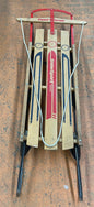 Vintage Fast Trak SnowSport Torpedo Wood Sled, Made in Canada #555