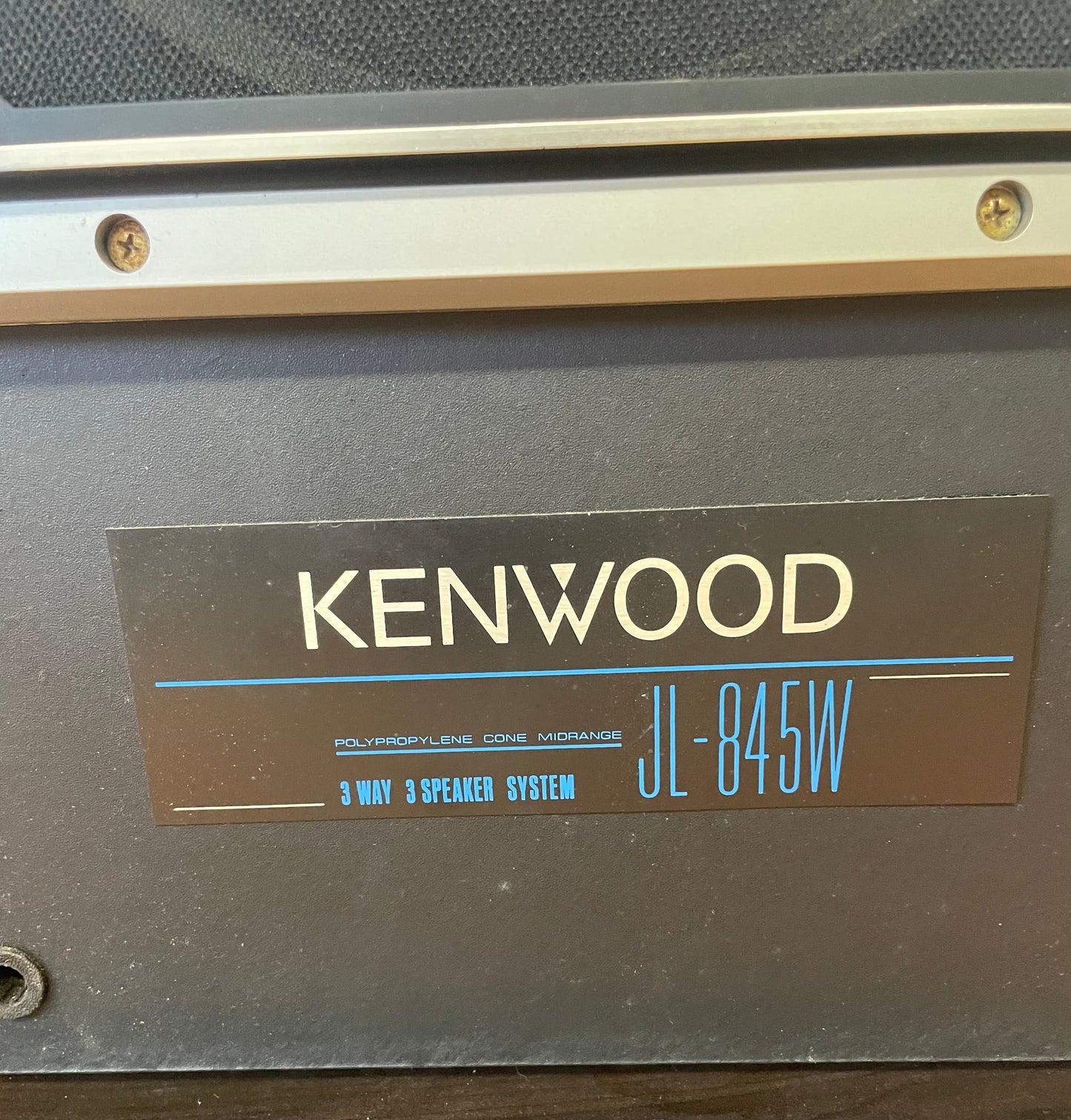 CAV, S11, Speaker, Kenwood JL 845W 3-Way Speaker