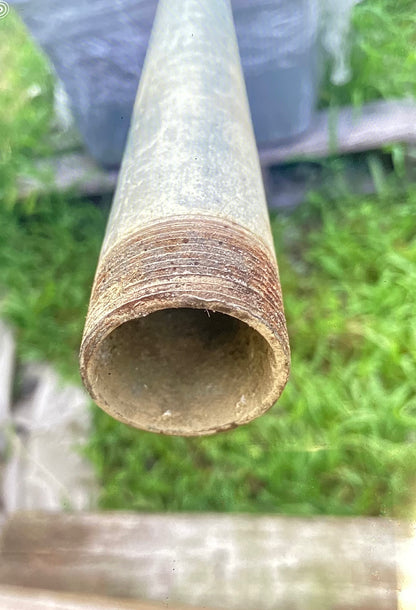 Pipe, RR, Galvanized, 21’ X 1 5/8th