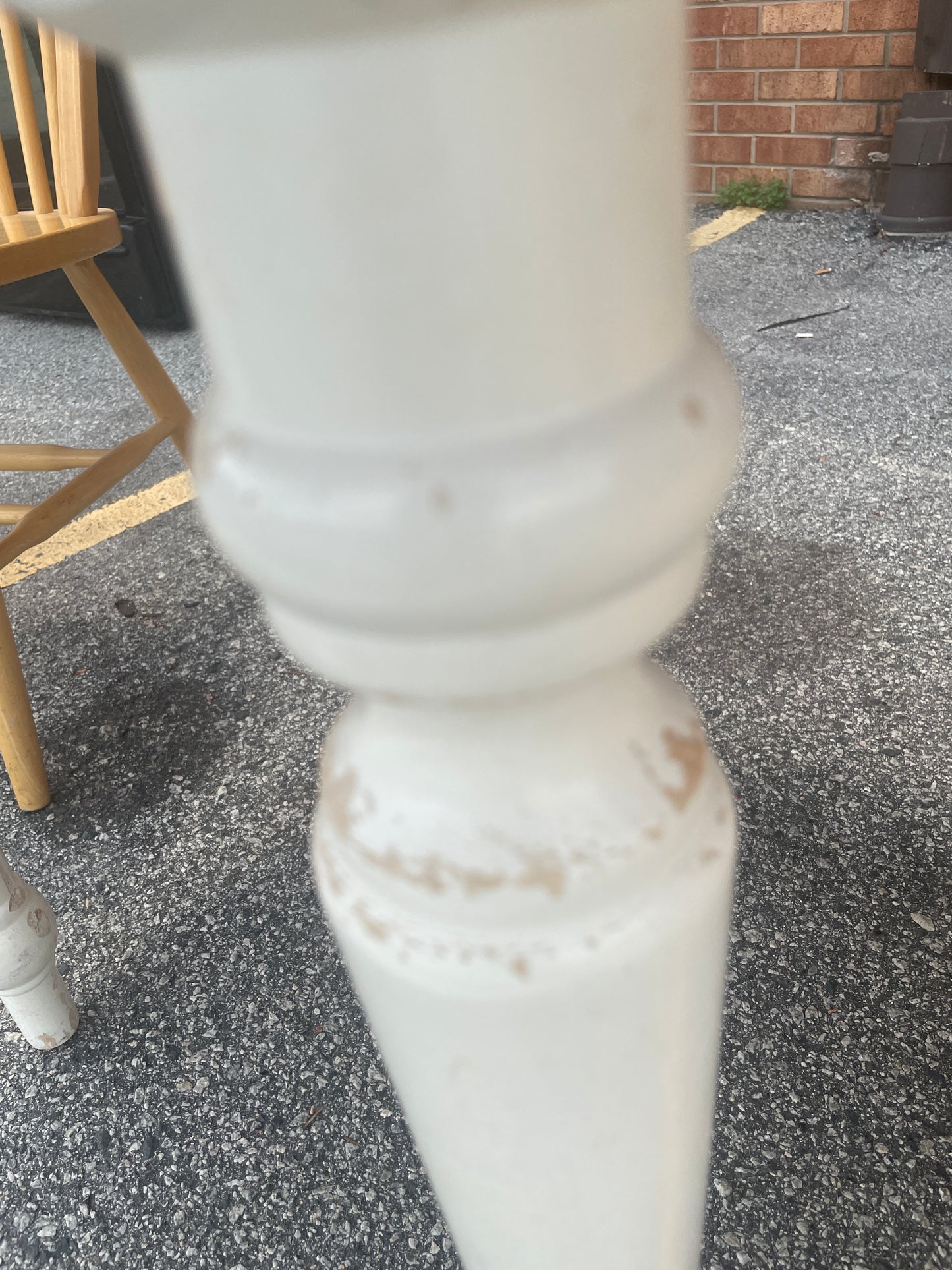 ROUND FOLD DOWN TABLE & 2 CHAIRS