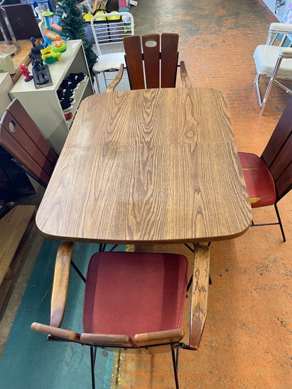 Table Set, SF, Paul McCobb Modern Mid-Century Kitchen Table With 4 Chairs, Planner Group