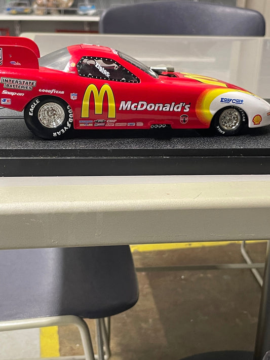 Toys, V11, Funny Car, McDonald's NHRA Action, With Signature of Cruz Pedregon, 1997