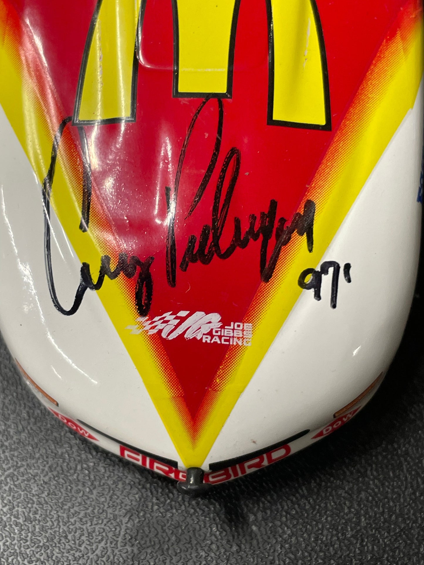 Toys, V11, Funny Car, McDonald's NHRA Action, With Signature of Cruz Pedregon, 1997