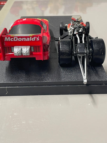 Toys, V11, Funny Car, McDonald's NHRA Action, With Signature of Cruz Pedregon, 1997