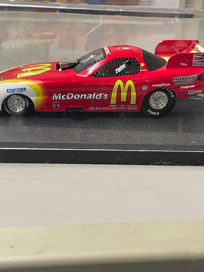 Toys, V11, Funny Car, McDonald's NHRA Action, With Signature of Cruz Pedregon, 1997