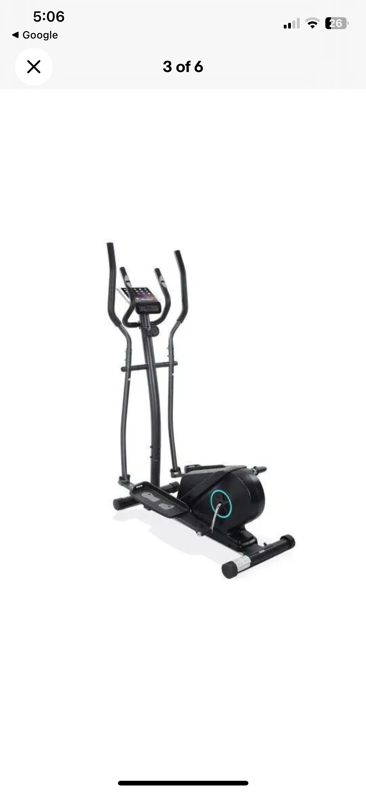 MaxKare Elliptical Bike ET-SJ2508, V-43