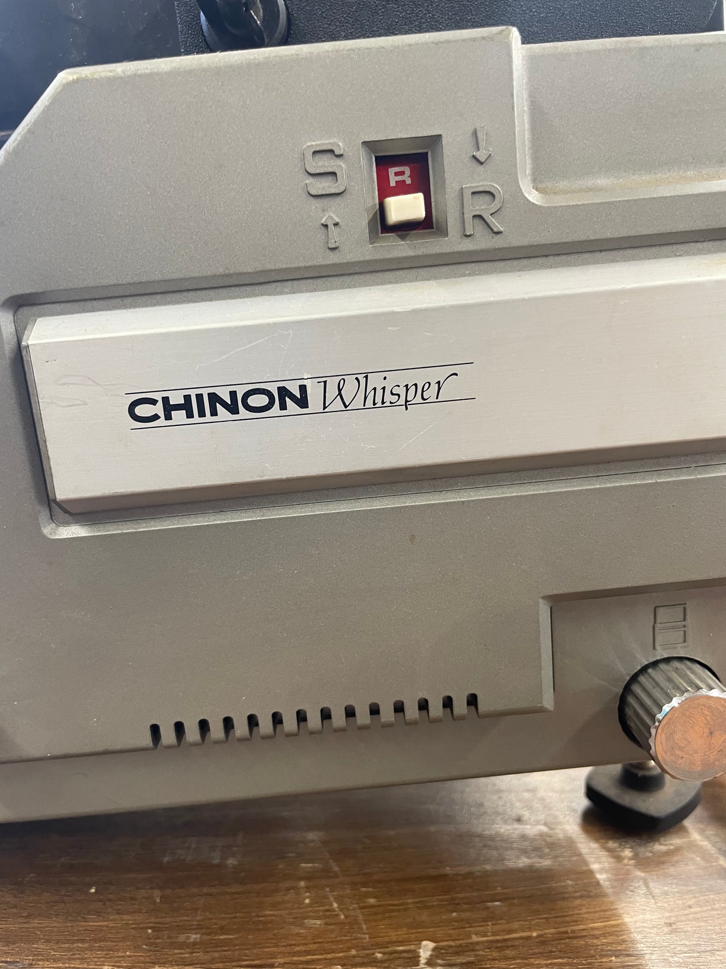 Chinon Whisper Silent 8mm Projector Model #727