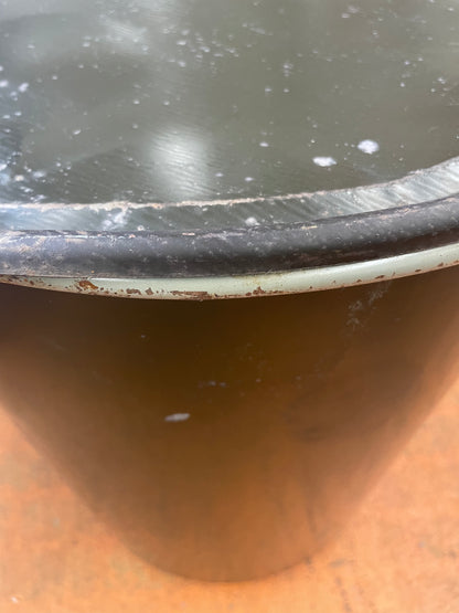 1963 CIVIL DEFENSE 17 1/2 GALLON MILITARY SURVIVAL BARREL VINTAGE (Drum Only) Nr 1