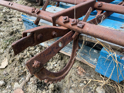 Tools, RR, Harrow, Old Farm Vintage Spike Tooth Harrow